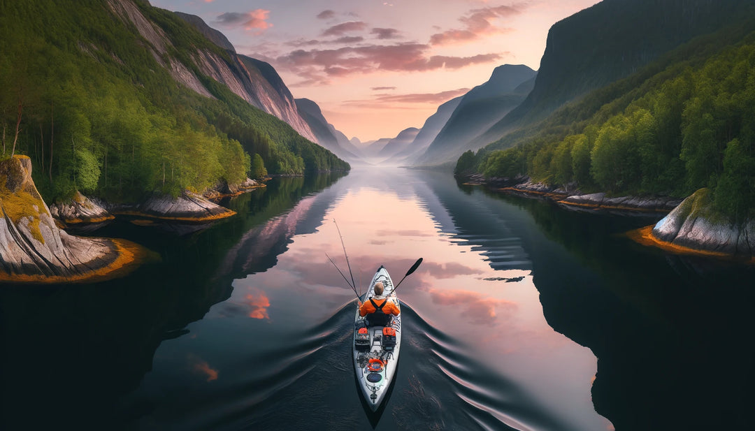 Kajakkfiske i Norges vakre fjorder